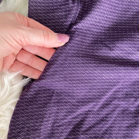 LULULEMON Dark Purple Precision Asymmetrical Zip Jacket 6 - Picture 6 of 16